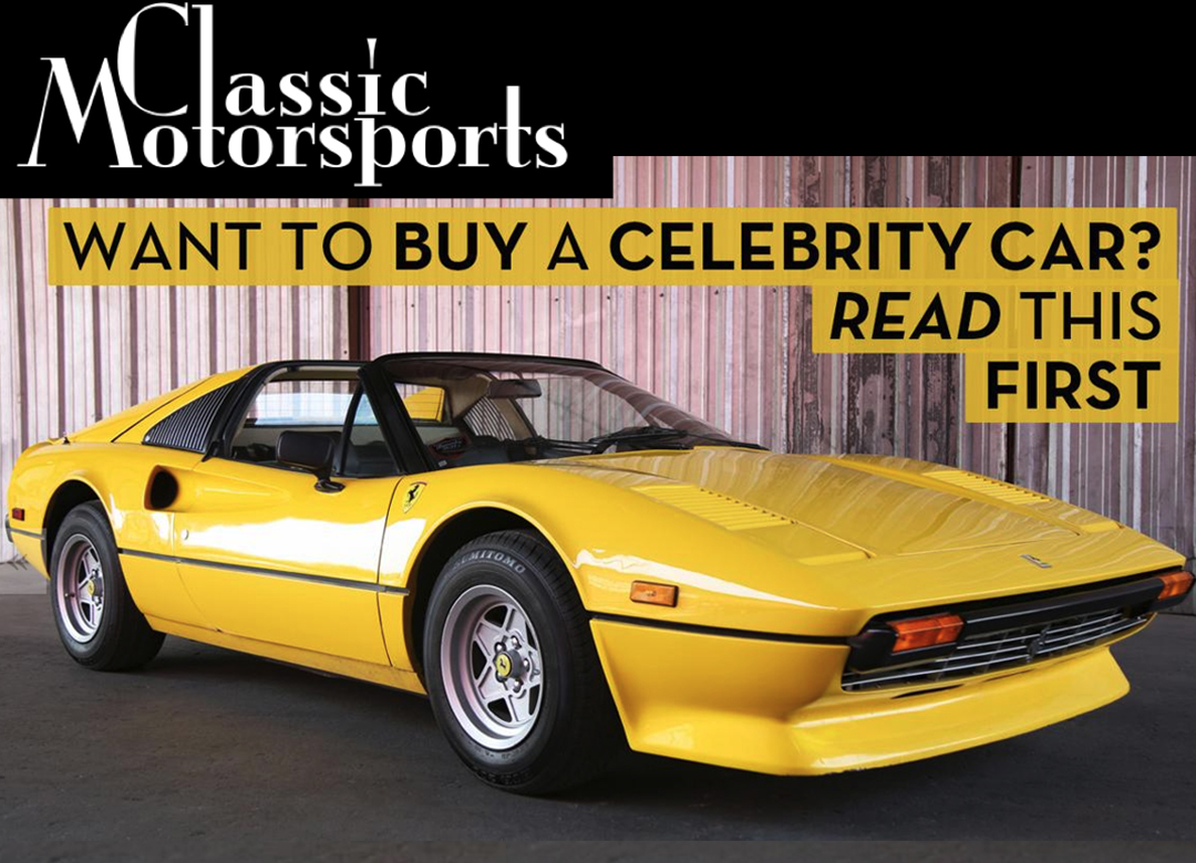 Classic Motorsports Celebrity Classic Cars