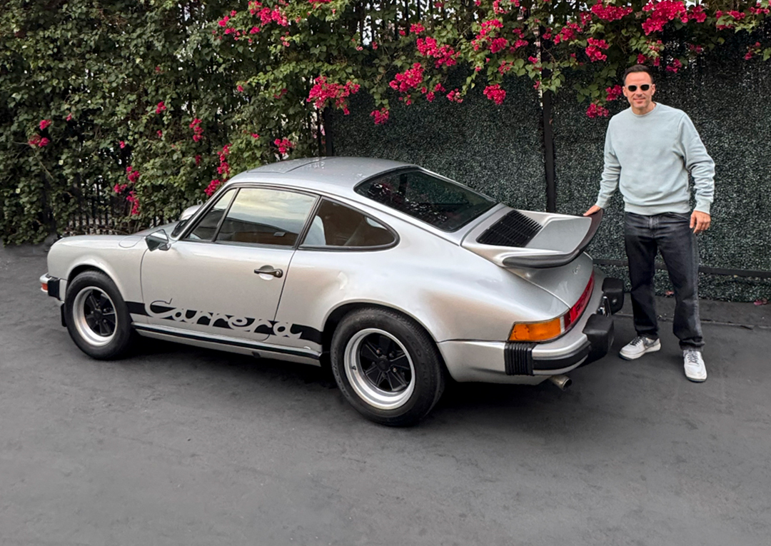 Porsche Carrera buyer Alex Manos